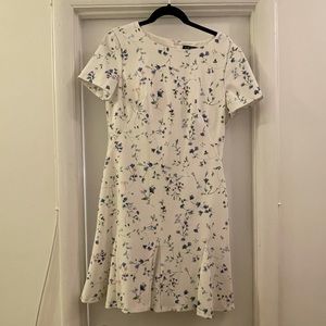 Lauren Ralph Lauren Pastel Floral Pleated Dress, Size 10